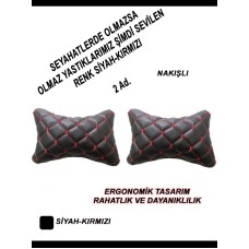 ALFA ROMEO 145 uyumlu oto,araç Boyun Yastığı kırmızı