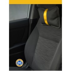 Audi A6 C8 2019 ve Sonrası Oto Koltuk Sarı Şerit Boyun Yastığı 2 Adet Audi A6 C8 2019 ve Sonrası Oto Koltuk Sarı Şerit Boyun Yastığı 2 Adet